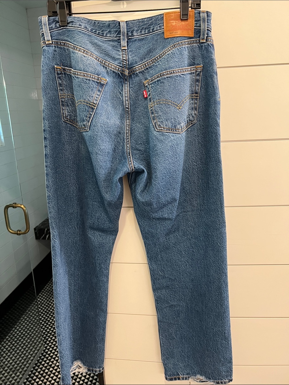 Levi’s 501 90’s lightweight midrise jeans Sz 30x29 - Picture 10 of 16
